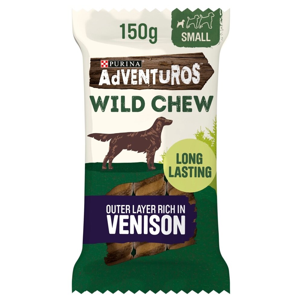 Adventuros Wild Chews Venison Sml  150g