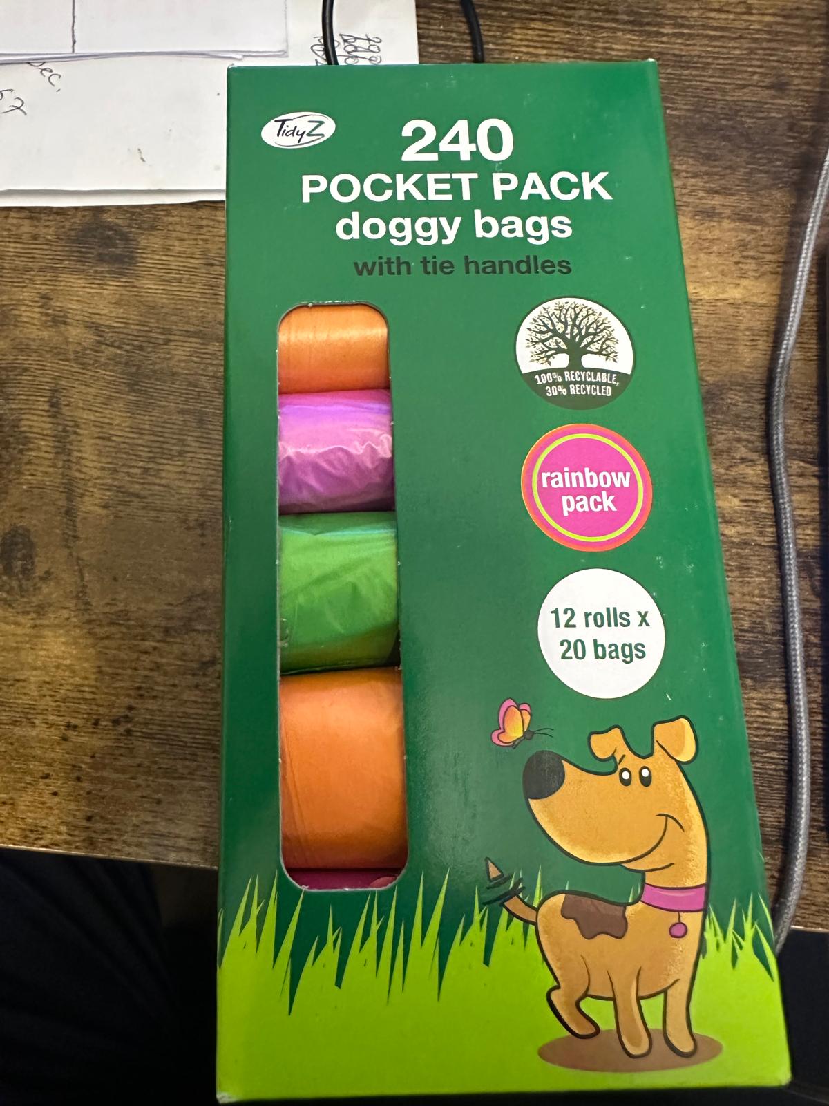 Tidy Z Doggy Bags Degradable