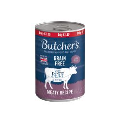 Butcher's Beef & Liver- Lamb Kidney- Chicken Liver 400g