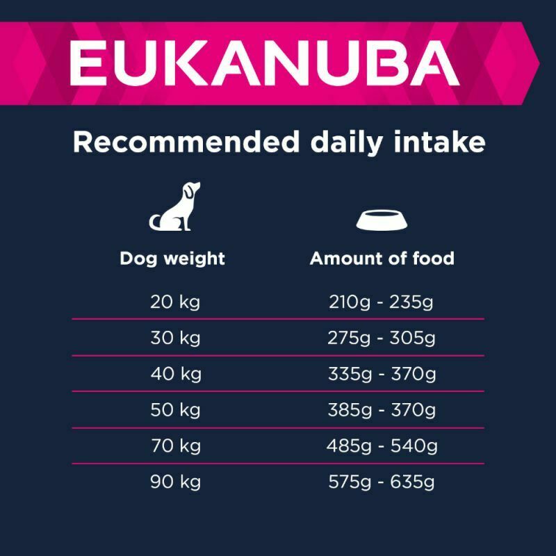 Eukanuba senior lamb and rice store dog food