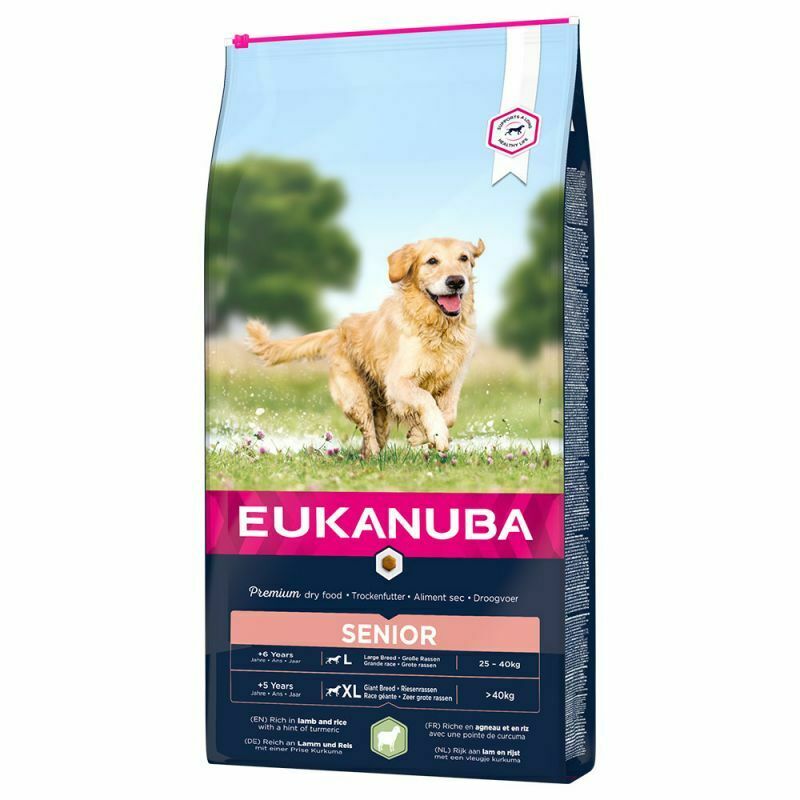 Eukanuba senior dog clearance food