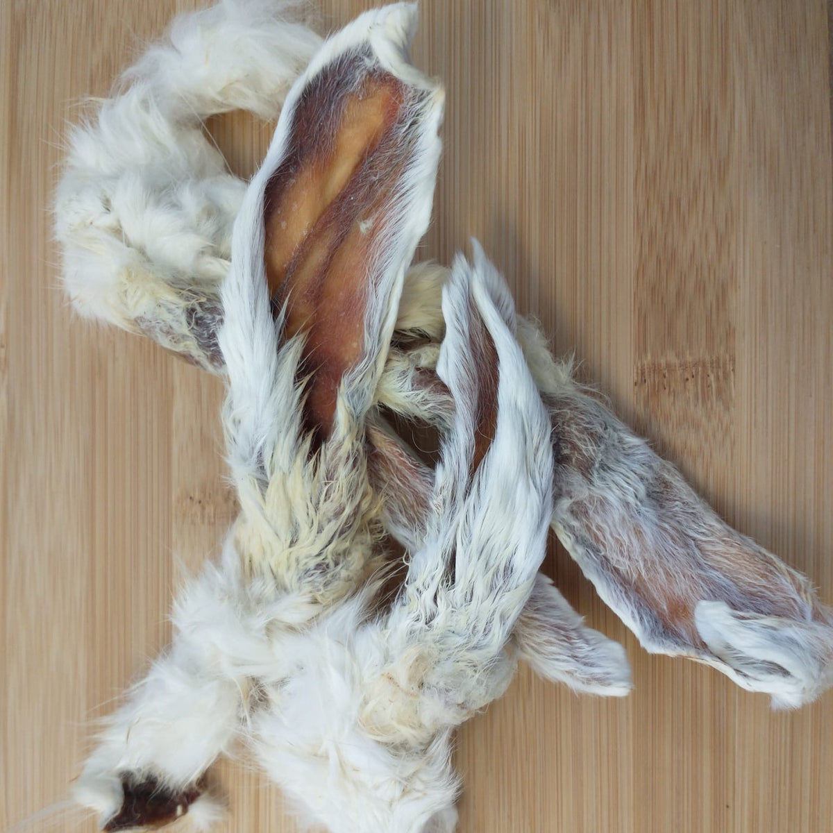 Dried rabbit hotsell ears with fur