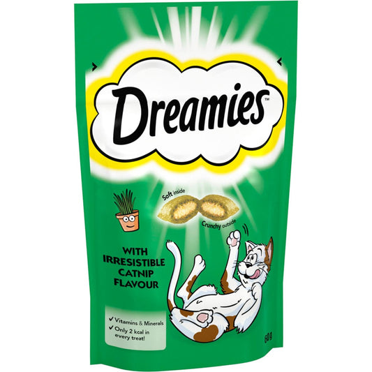 DREAMIES with irresistible catnip flavour