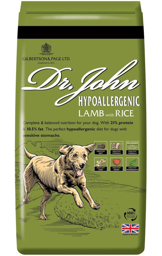 Dr John Hypoallergenic Lamb with Rice