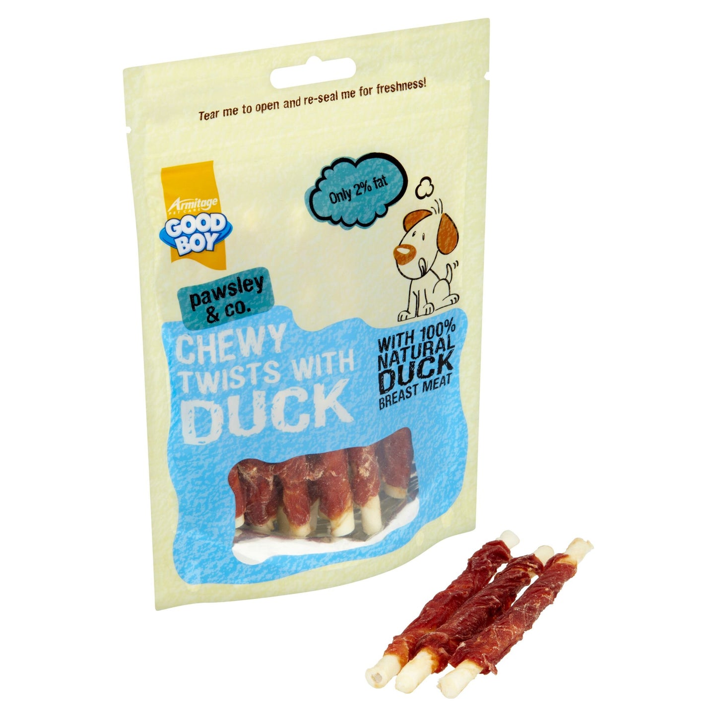 Good Boy Chewy Twists with Duck  90g