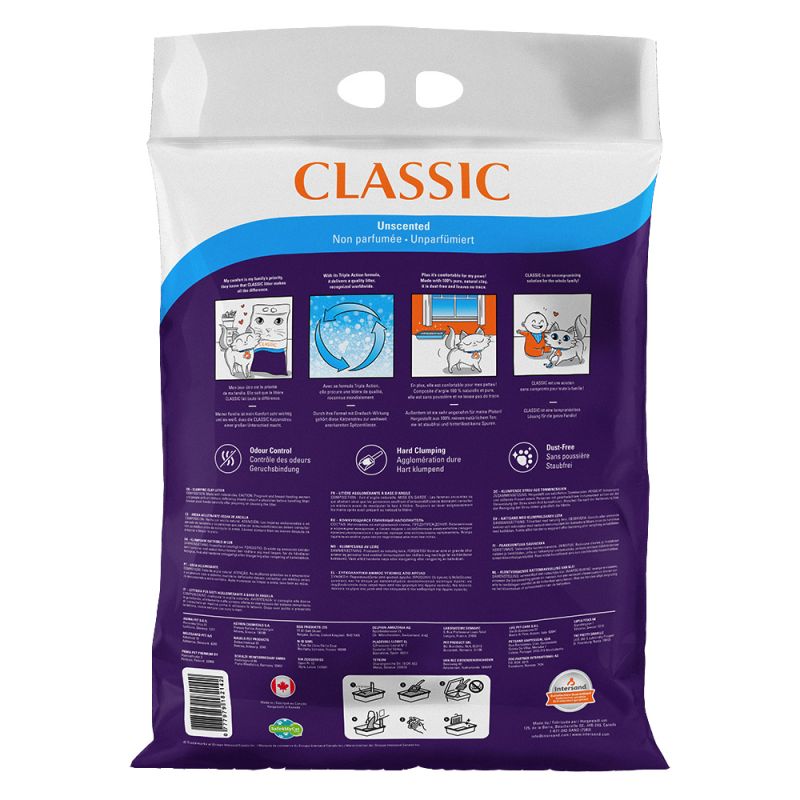 Intersand Classic Baby Powder Scented Cat Litter 14 KG