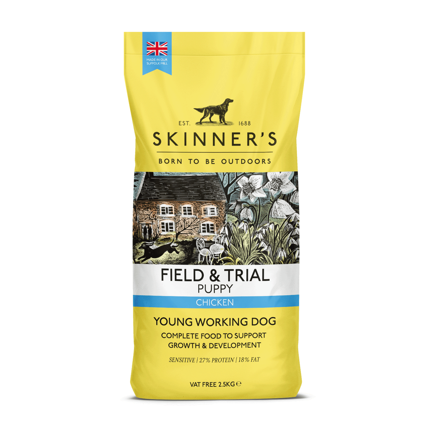 Skinners Field & Trial Puppy Chicken 2.5kg