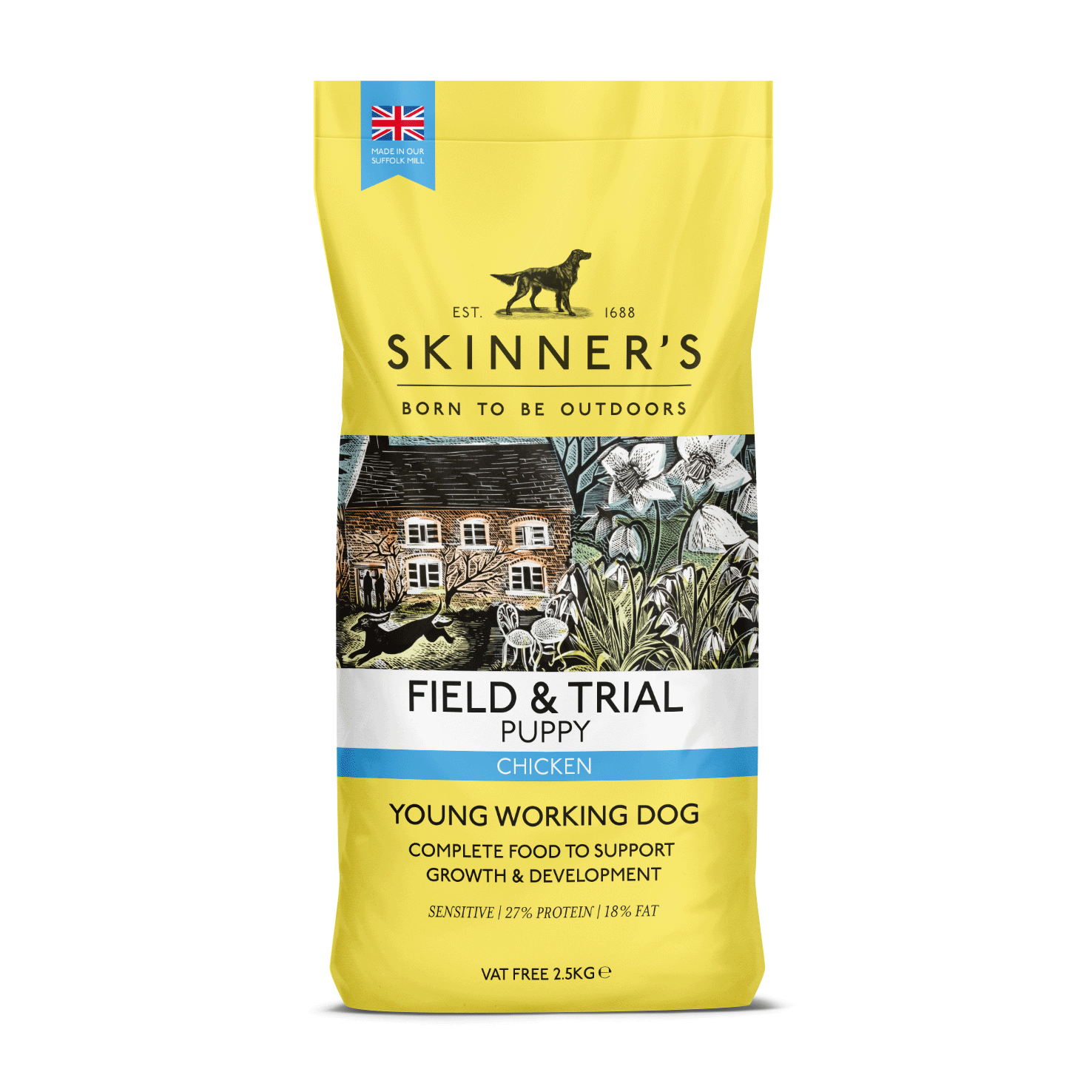 Skinners Field & Trial Puppy Chicken 2.5kg
