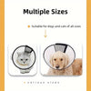 Dog Muzzle Mask Dog Head Protective Cover, Anti-bite Adjustable Dog Elizabethan Circle For Grooming Bathing Nail Trimming