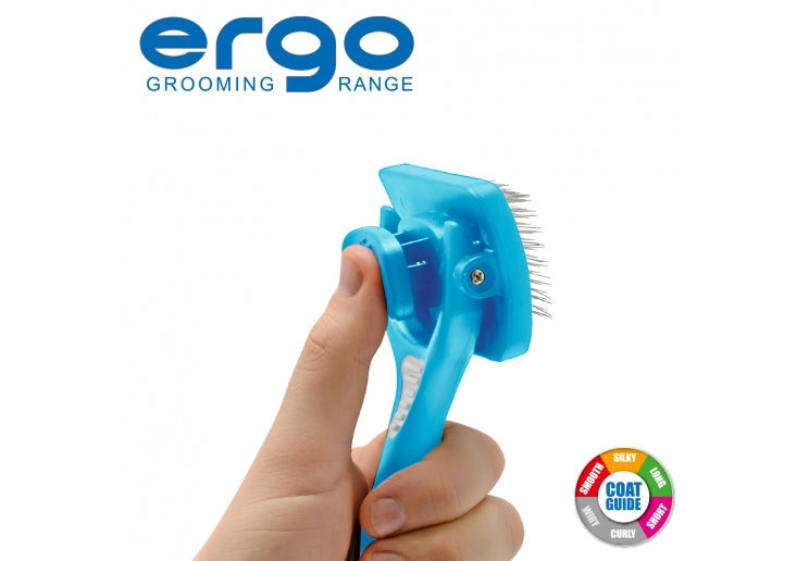 ERGO SELF CLEANING SLICKER BRUSH