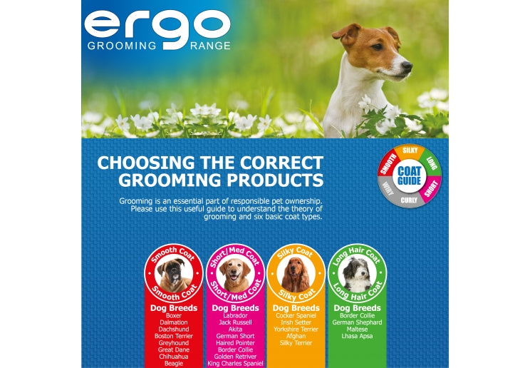 ERGO SELF CLEANING SLICKER BRUSH