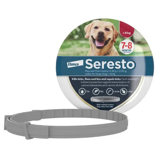 Seresto® Flea and Tick Control Collar for Dogs and Puppies