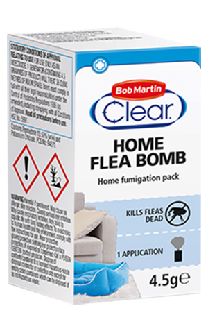 Bob Martin Clear Flea Bomb – 4.5g