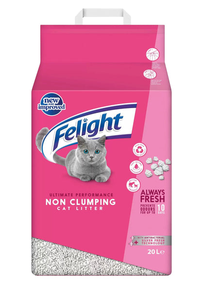 Bob Martin Felight Antibacterial Non-Clumping Cat Litter 20L