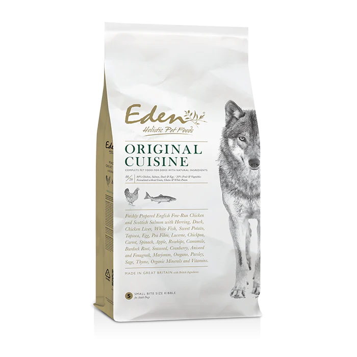Eden 80/20 Original Cuisine Dry Dog Food Medium Kibble - 12kg