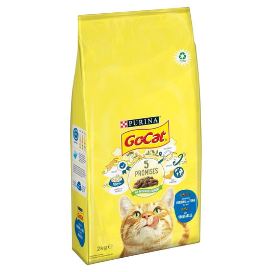 Go-Cat Comp Tuna, Herring & Vegetables 2kg