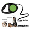 Dog Lead Retractable Puppy Training Pet Leash Extending Tape Cord 5m - Max 70kg Petsraw
