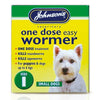 Jvp Dog Easy Dose Wormer – Size 1 Small Breeds 4 Tablets