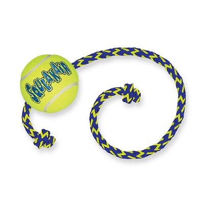 Kong SqueakAir Ball with Rope