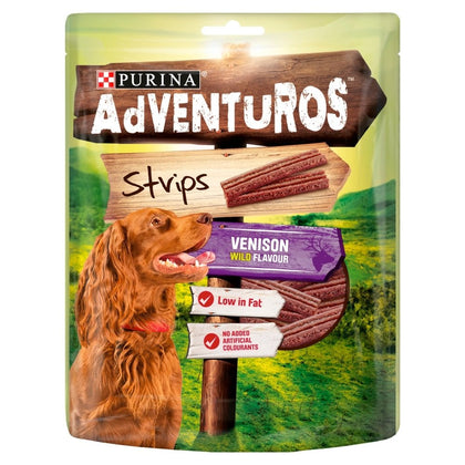 Nestle Purina Adventuros Strips Dog Treats 90g