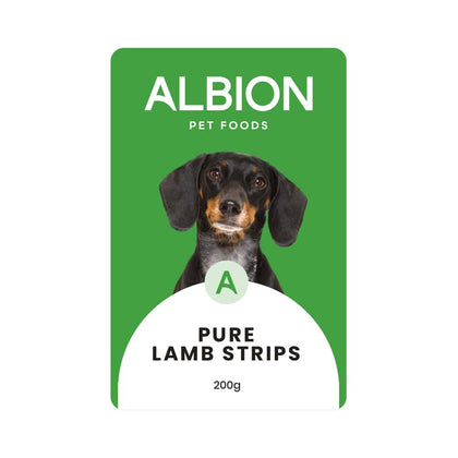 Albion Pure Lamb Meat Strips 200g