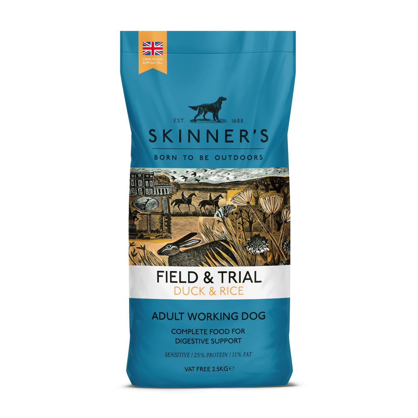 Skinners Field & Trial Adult Duck & Rice 2.5kg