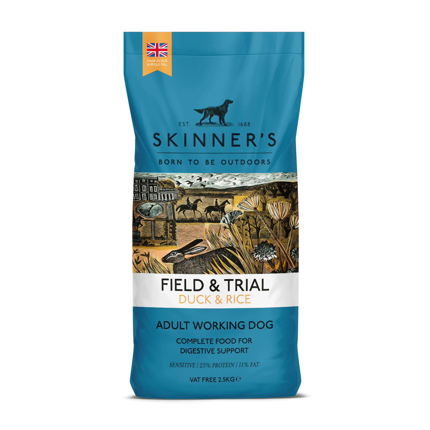 Skinners Field & Trial Adult Duck & Rice 2.5kg