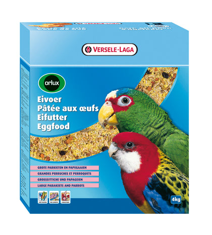Versele Laga Orlux Eggfood Dry Big Parakeets & Parrots 4kg