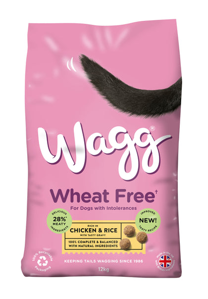 Wagg Adult Wheat Free Chicken & Rice 12kg