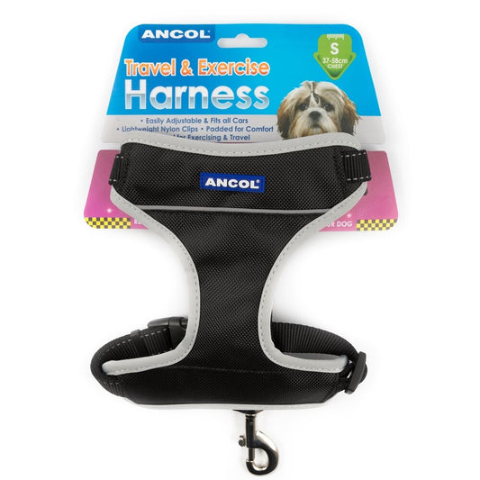 Ancol Travel & Exercise Dog Harness Small 37-58cm