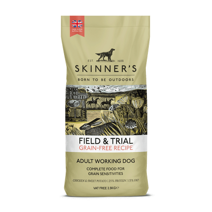 Skinners Field & Trial Grain Free Chicken & Sweet Potato 2.5kg