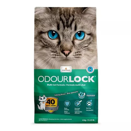 Intersand Odourlock Calming Breeze Cat Litter 6g