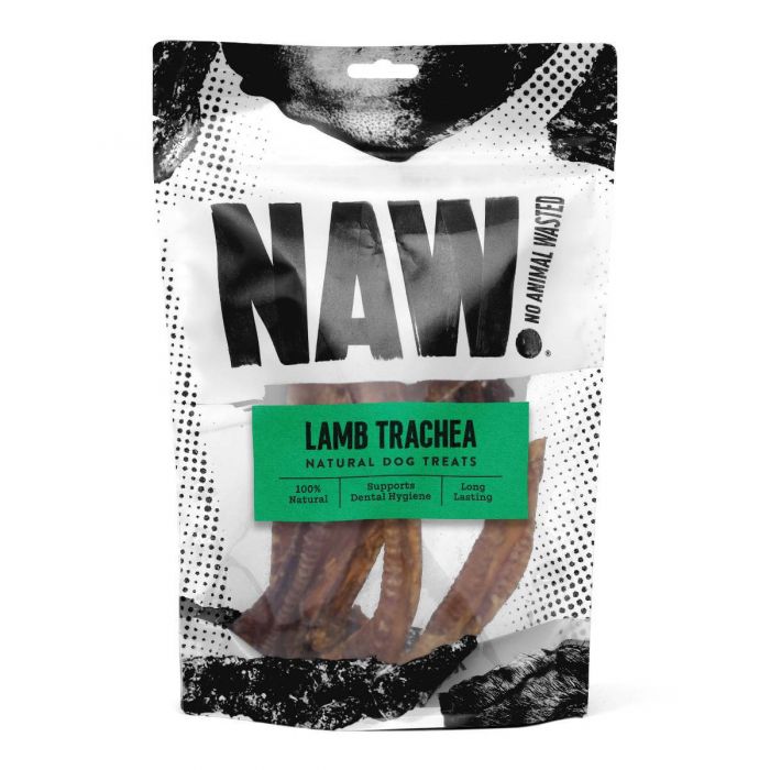 NAW Lamb Trachea Dog Treats - 200g