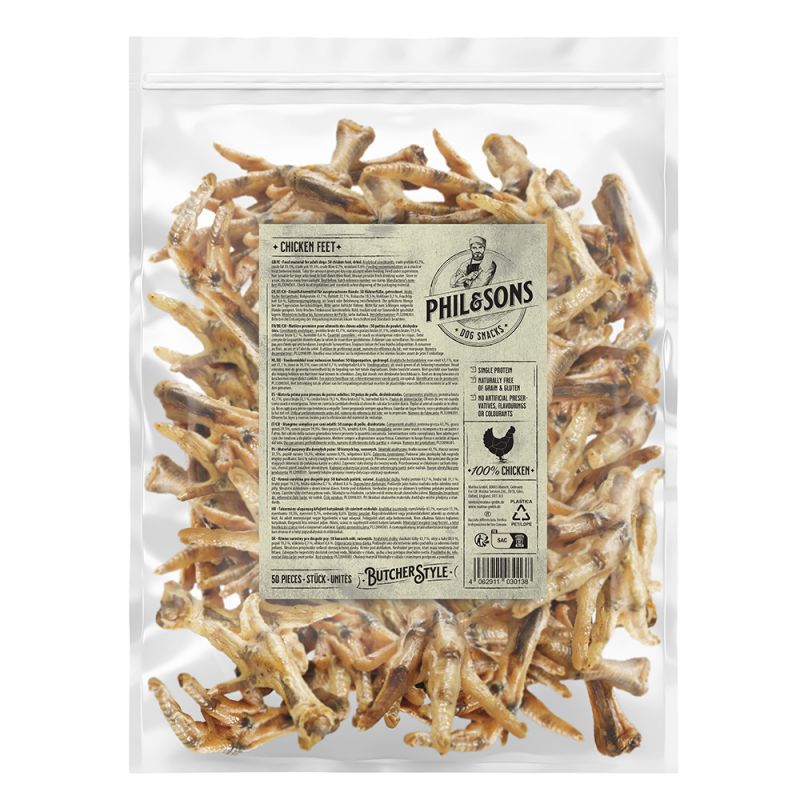 Phil & Sons Chicken Feet 50 Pieces