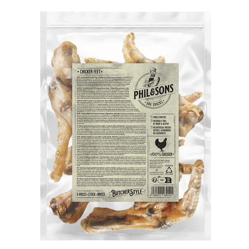 Phil & Sons Chicken Feet 5 Pieces