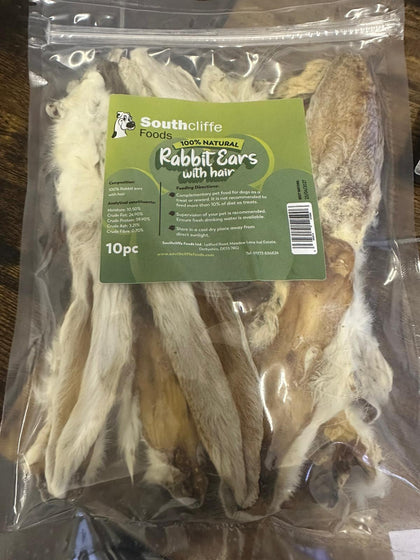 Southcliffe Rabbit Ears with hair 10pcs