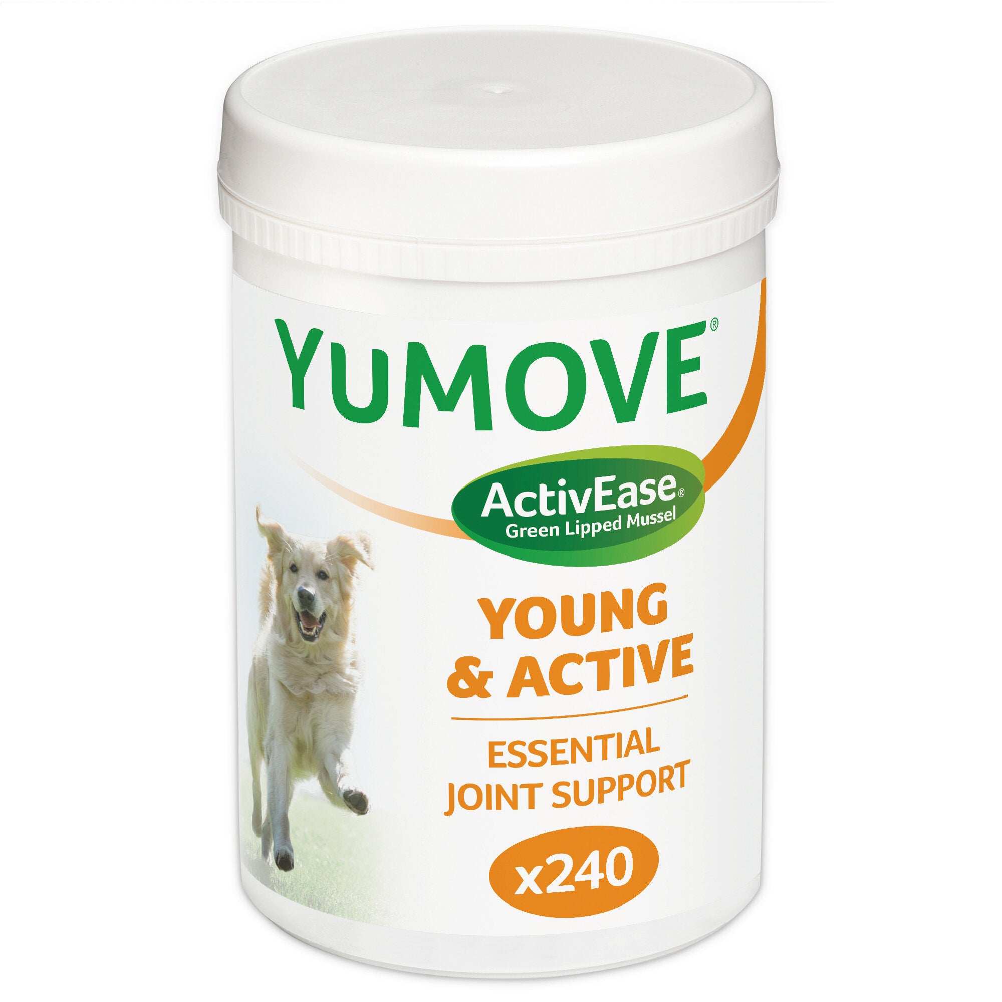 YuMOVE Joint Supplement for Young and Active Dogs 240 pack