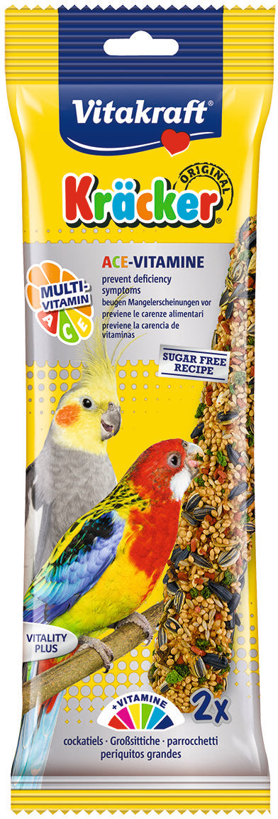 Vitakraft Australian Cockatiel Multi-Vitamin Kracker 180g