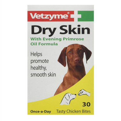 Vetzyme Dry Skin Tablets for Dogs