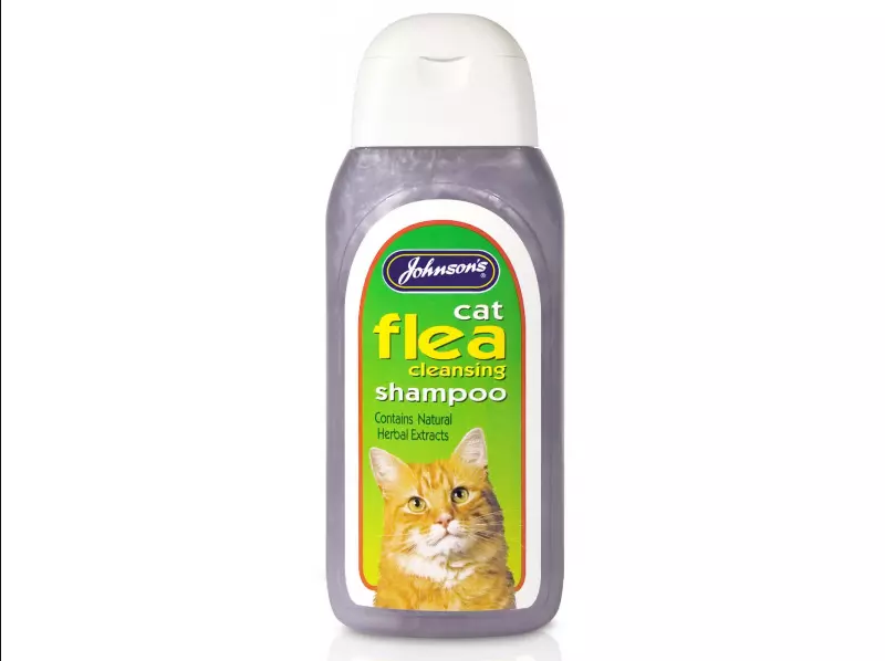 Johnson's Cat Flea Cleansing Shampoo