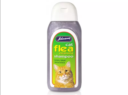 Johnson's Cat Flea Cleansing Shampoo