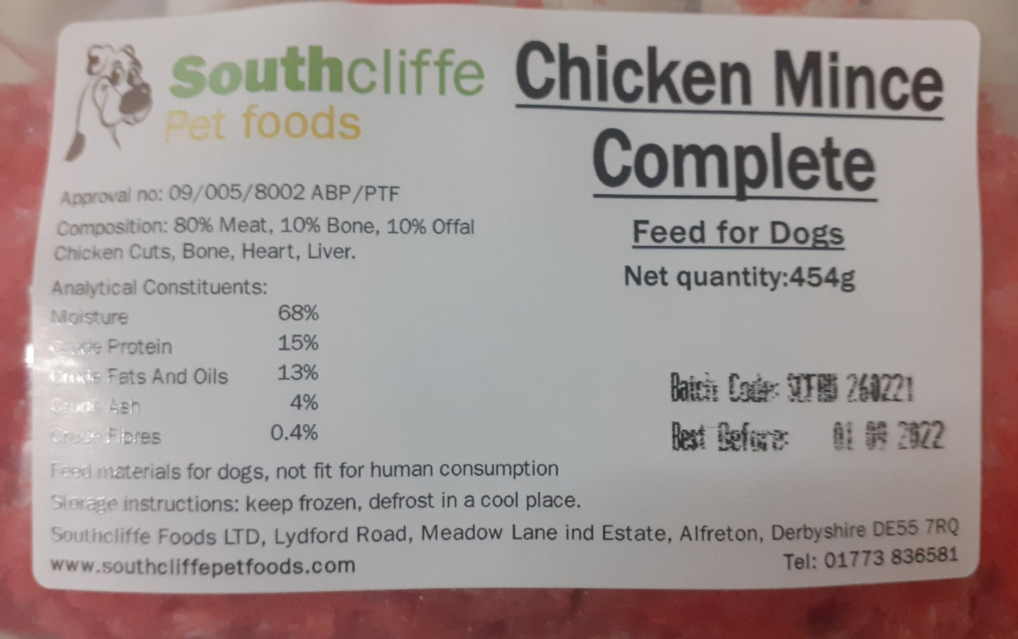 SOUTHCLIFFE Chicken Mince Complete