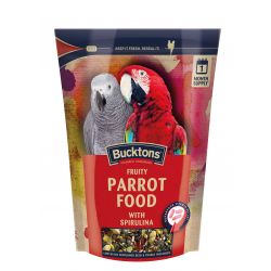 Bucktons Fruity  Parrot food with Spirulina 1.5kg