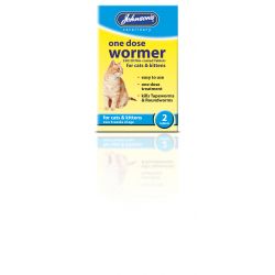Johnson's One Dose Wormer Cat