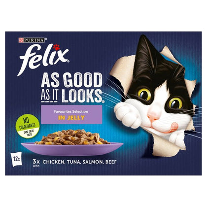 Felix AGAIL Mixed Variety Favourites (12Pk) 100g