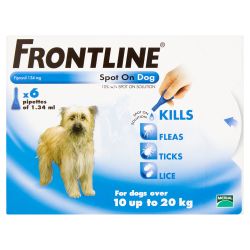 FRONTLINE Spot On Dog Medium - 6 pipettes