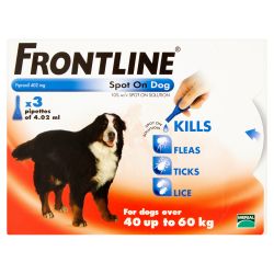 FRONTLINE Spot On Dog XLarge - 3 pipettes