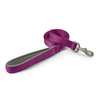 Ancol Viva Padded Nylon Snap Lead Purple 75kg 1.8m x 2.5cm