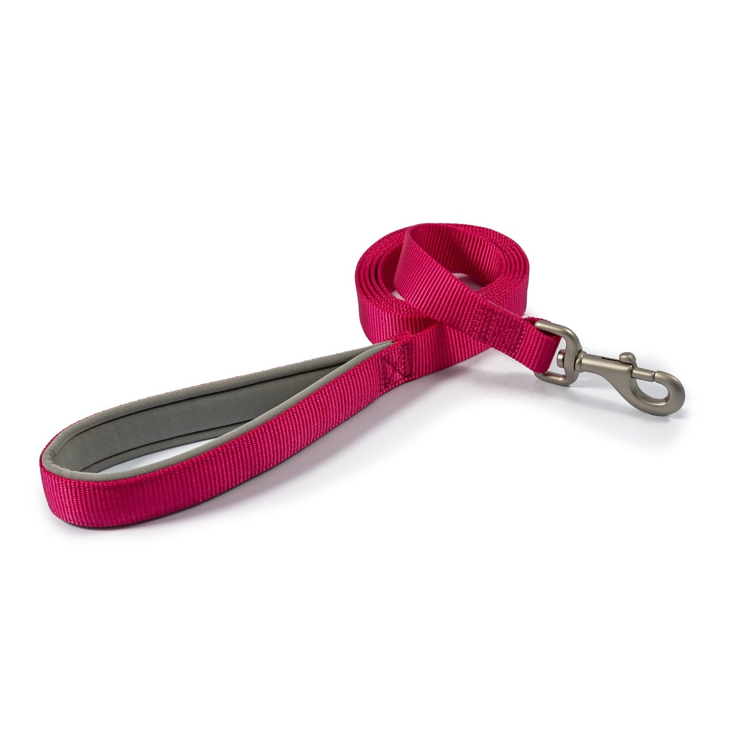 Ancol Viva Padded Nylon Snap Lead Pink 75kg 100 x 2.5cm x 1