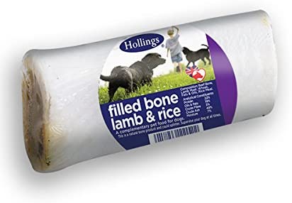 Hollings Filled Bone Lamb and Rice 190g